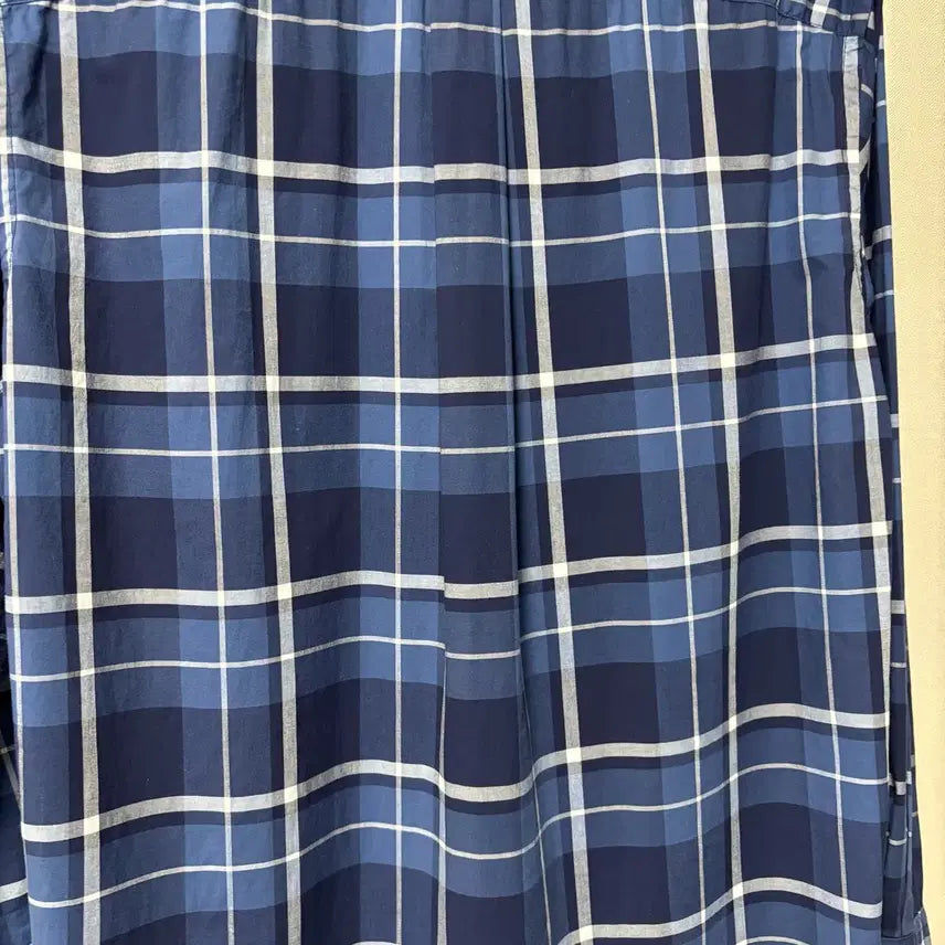 [BUNJANG] Prada Blue Check Shirt / 프라다 블루 체크 셔츠