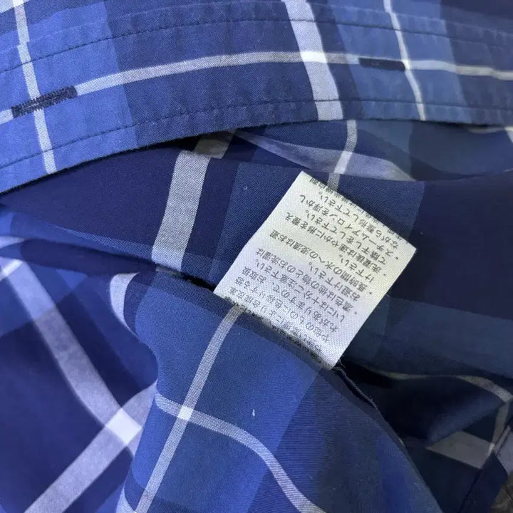 [BUNJANG] Prada Blue Check Shirt / 프라다 블루 체크 셔츠