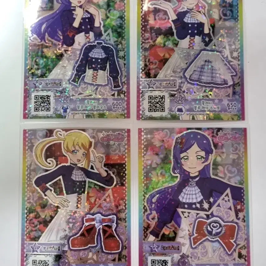 [BUNJANG] Pri-Chan Promo Ticket Set Classic Blue Check / (일괄) 프리채널 프로모 티켓 세트 고전 완구 클래시 블루 체크