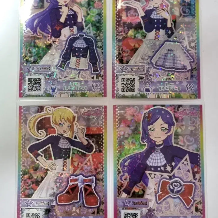 [BUNJANG] Pri-Chan Promo Ticket Set Classic Blue Check / (일괄) 프리채널 프로모 티켓 세트 고전 완구 클래시 블루 체크