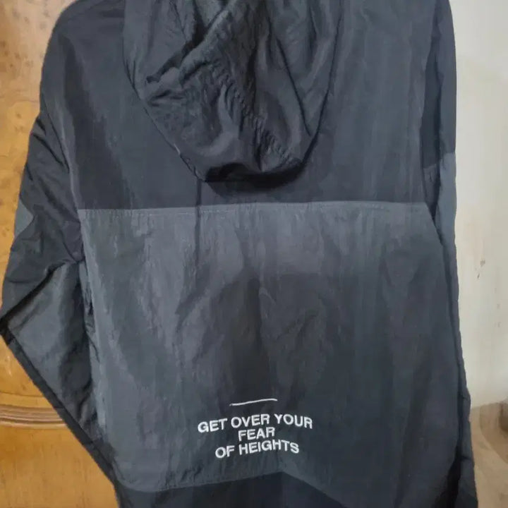 [BUNJANG] Nike Air Anorak Windbreaker Jacket (Black) - Size M / 새상품급) 나이키 AIR 아노락 바람막이 블랙.  M/L
