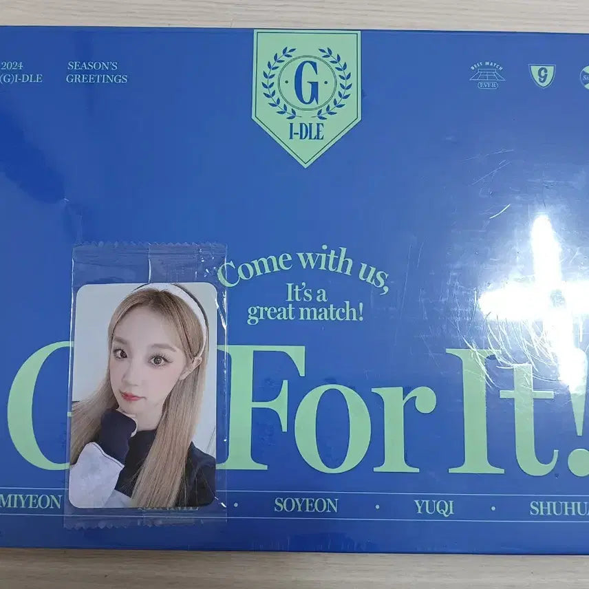 [SOLD OUT] 아이들 미개봉 시그 미공포 시즌그리팅 포카 i-dle