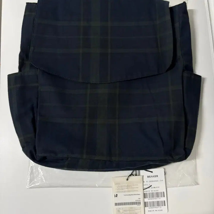 [BUNJANG] Hatching Room Two Face Bag Black Watch / 해칭룸 투페이스백 블랙와치/블랙