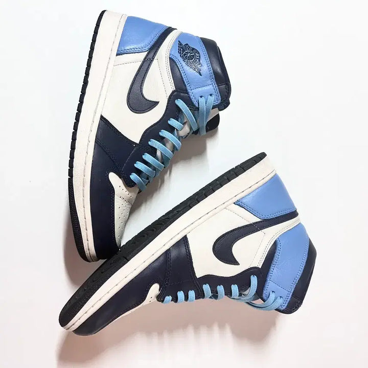 [BUNJANG] Air Jordan 1 Retro High Obsidian UNC Sneakers / [280] 에어조던 1 레트로 하이 옵시디언 UNC