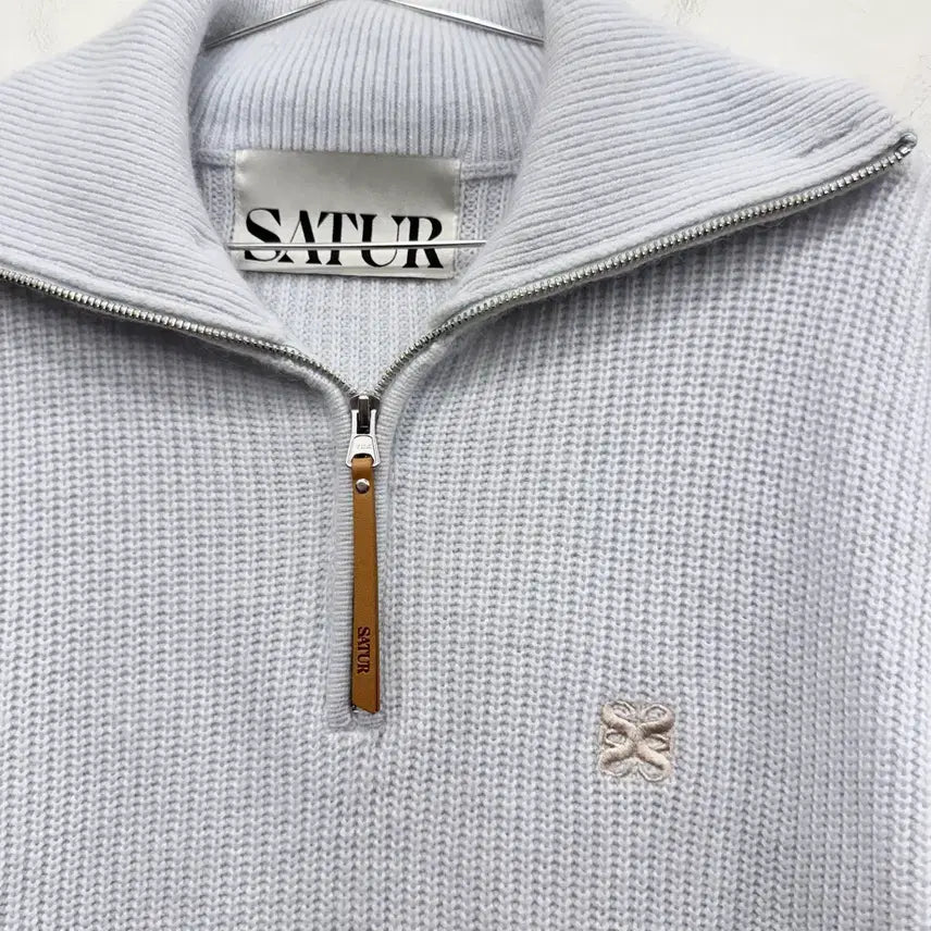 [BUNJANG] SATUR Sailor Half Knit Button Up / SATUR 버튼업 세일러 하프니트