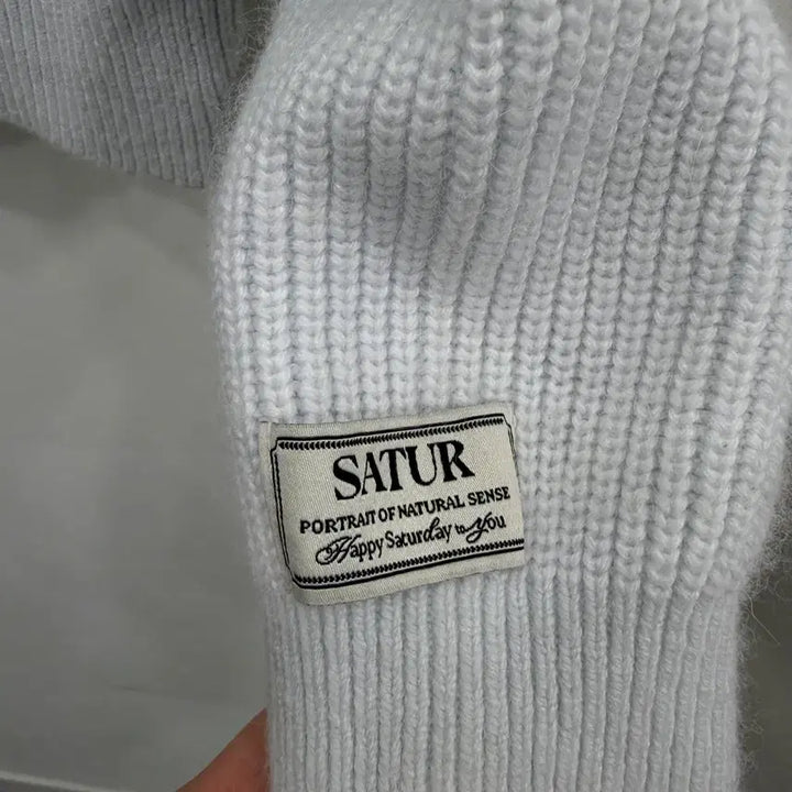 [BUNJANG] SATUR Sailor Half Knit Button Up / SATUR 버튼업 세일러 하프니트