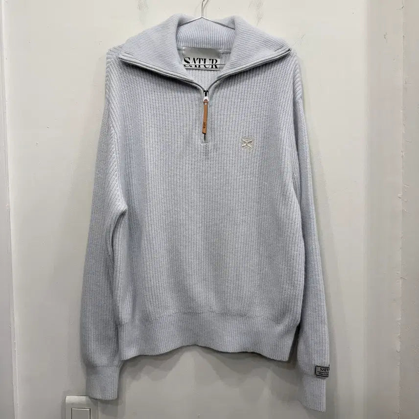 [BUNJANG] SATUR Sailor Half Knit Button Up / SATUR 버튼업 세일러 하프니트