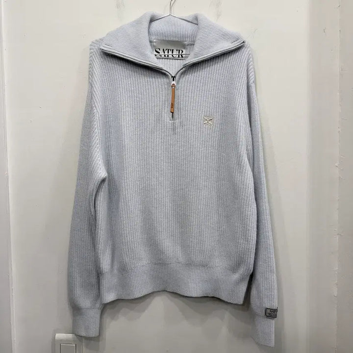 [BUNJANG] SATUR Sailor Half Knit Button Up / SATUR 버튼업 세일러 하프니트