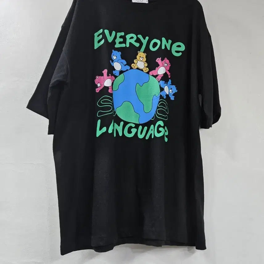 [BUNJANG] Care Bears Printed Short-Sleeved T-shirt / 새상품 케어베어 프린팅 반팔티