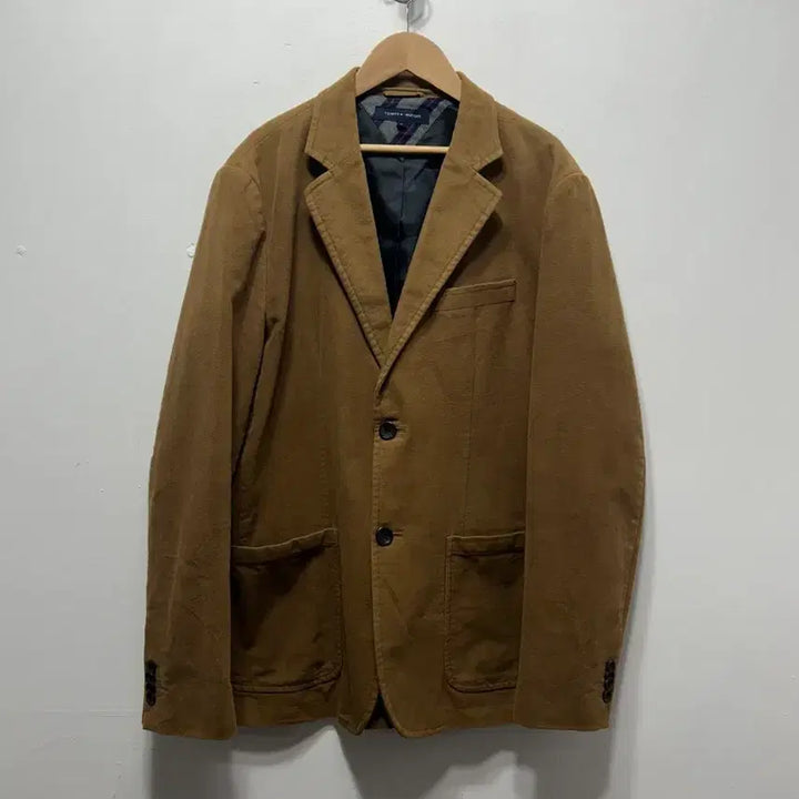 [BUNJANG] Tommy Hilfiger Brown Corduroy Blazer Jacket 105 / 타미힐피거 브라운 코듀로이 자켓 블레이저 105