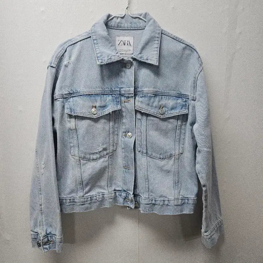 [SOLD OUT] 자라 연청 데님 청자켓 M