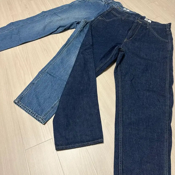 [SOLD OUT] [33] 유니클로 u 청바지 진청, 중청 두장 4만