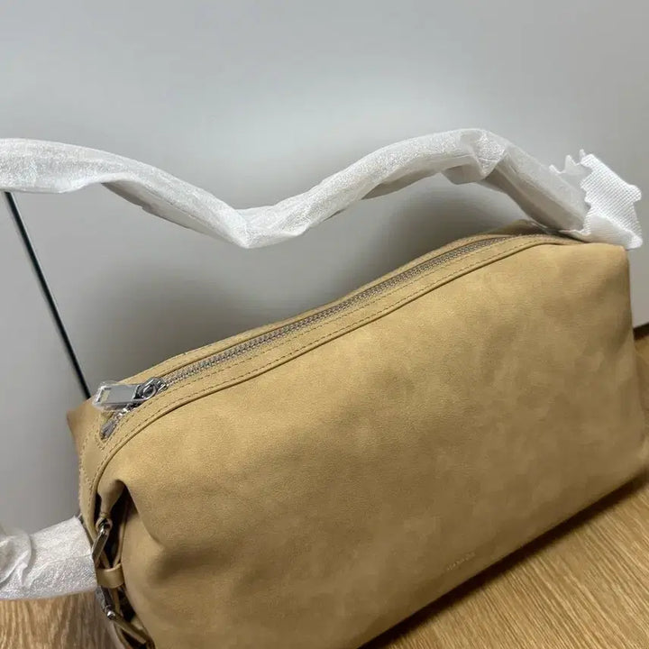 [BUNJANG] Stand Oil Mush Square Bag Camel / 미사용) 스탠드오일 가방 머쉬 스퀘어백 카멜