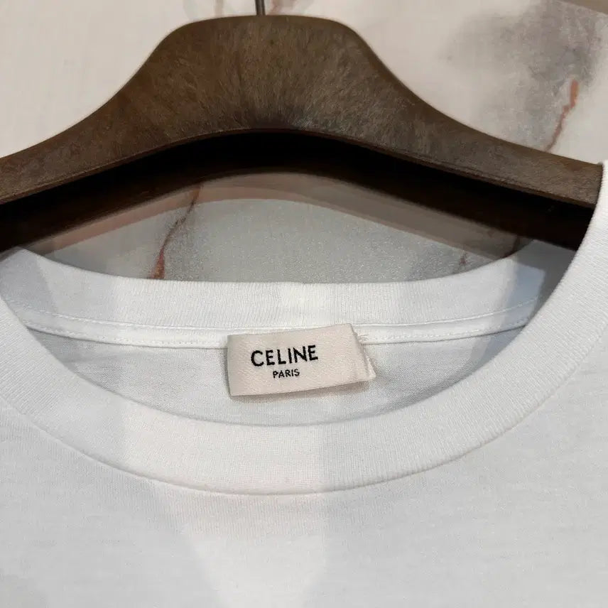[BUNJANG] Celine Logo Short Sleeve T-Shirt XL / 셀린느 로고 반팔티 xl
