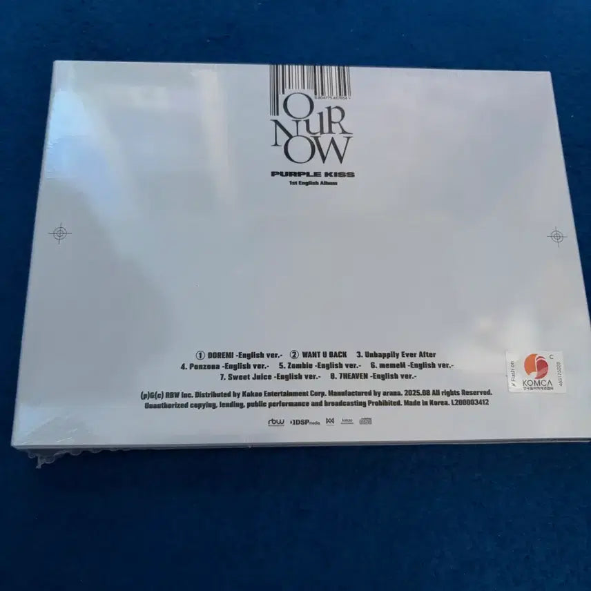 [SOLD OUT] 퍼플키스 Our Now 앨범 미개봉