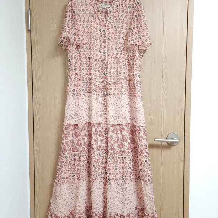 [BUNJANG] Thursday Island Floral Tiered Long Dress / 써스데이아일랜드)