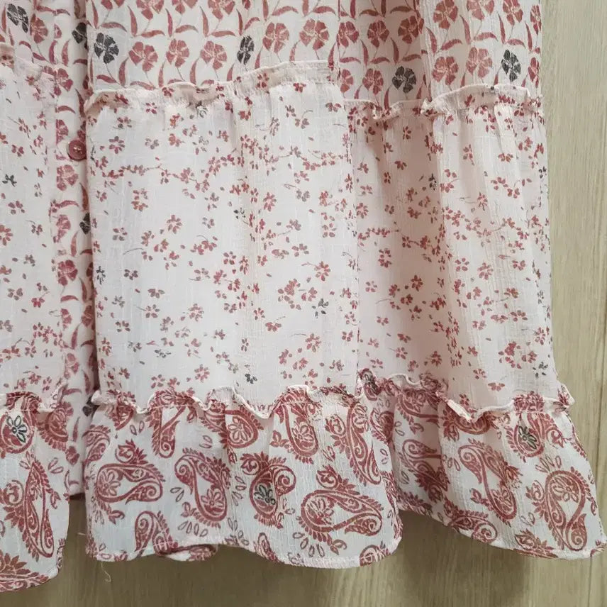 [BUNJANG] Thursday Island Floral Tiered Long Dress / 써스데이아일랜드)