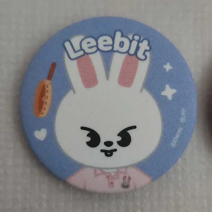 [BUNJANG] Stray Kids (SKZ) Zootopia 2 Glitter Can Badge / 리빗 리노 주토피아 2 글리터 캔뱃지 스트레이키즈 스키즈 스키주