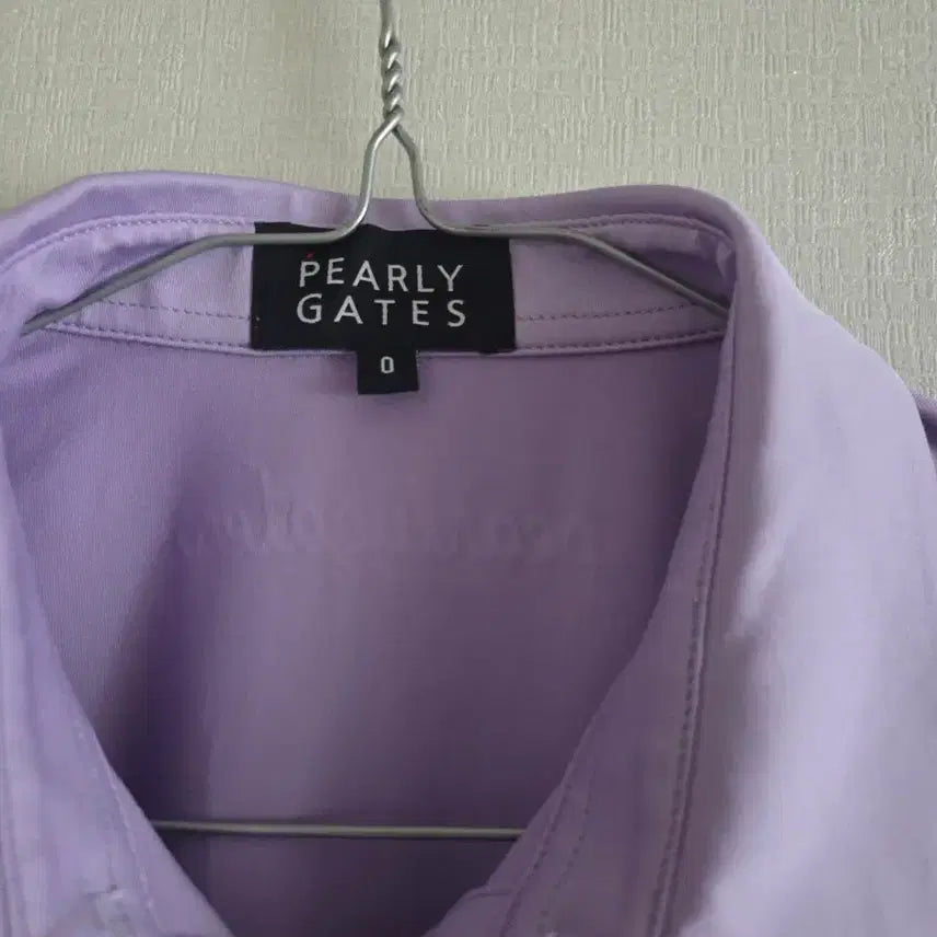 [BUNJANG] PEARLY GATES Sleeveless Polo Shirt / PEARLY GATES 퍼플 민소매 폴로티셔츠