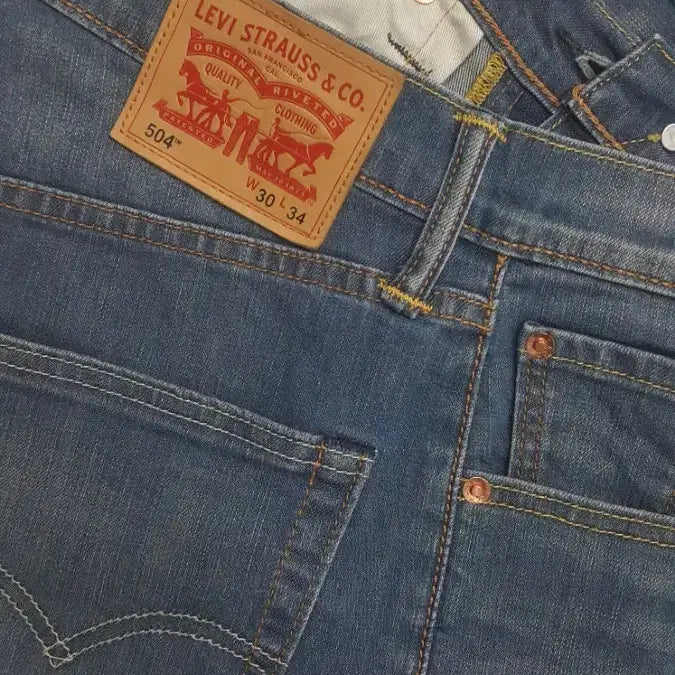 [SOLD OUT] 리바이스진504 정품(사방스판) S.F 30~31인치(No.168)해외판