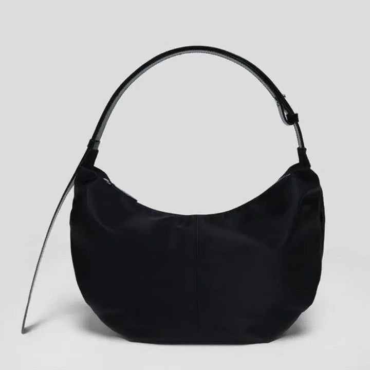 [BUNJANG] Nothing Written Hobo Bag Nylon Black / 낫띵리튼 호보백 나일론 블랙
