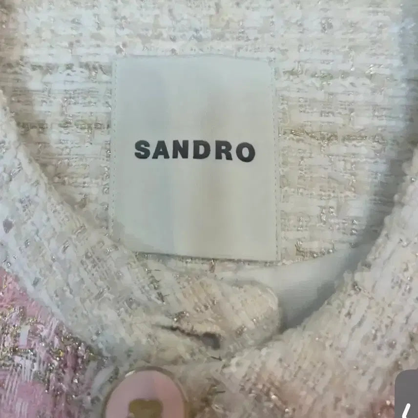 [SOLD OUT] 산드로 sandro 트위드 베스트