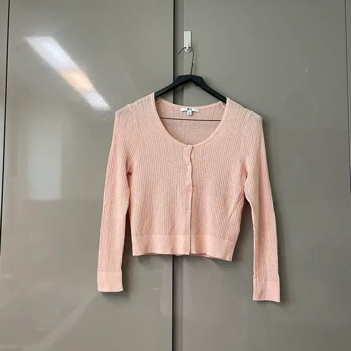 [SOLD OUT] (새상품)유니클로 여름 크롭 니트 가디건 M