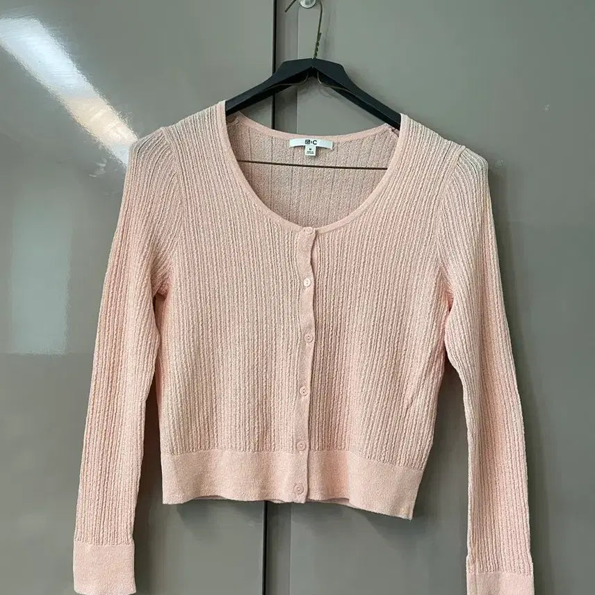 [SOLD OUT] (새상품)유니클로 여름 크롭 니트 가디건 M
