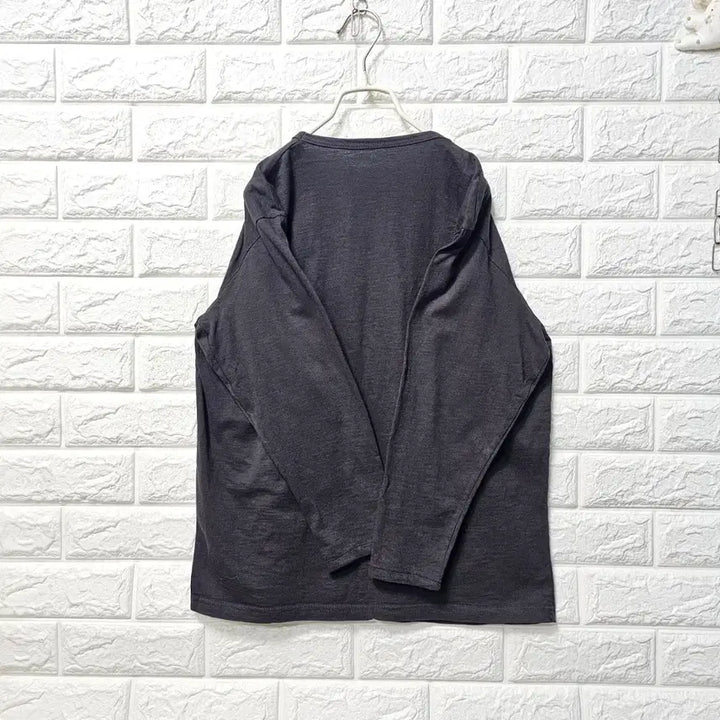 [BUNJANG] Cotton 9-Part Sleeve T-Shirt / 9부소매 티셔츠