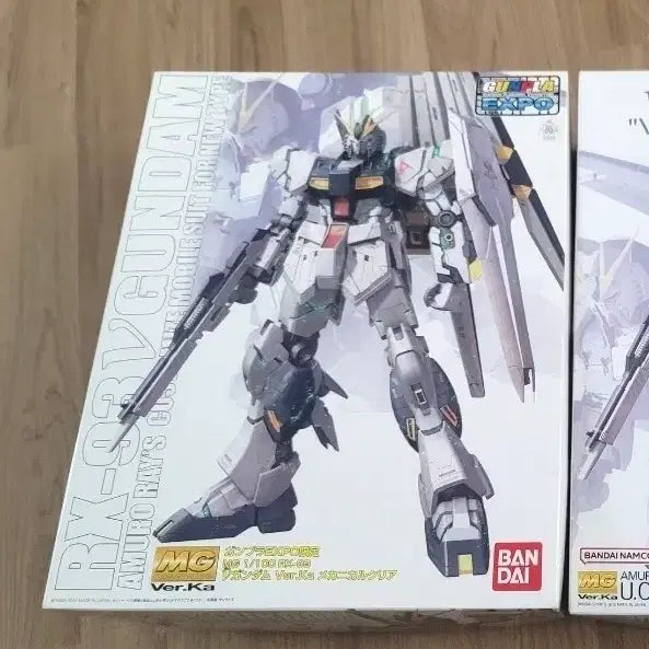 [BUNJANG] Bandai MG Nu Gundam Ver.Ka Mechanical Clear Expo Edition Model Kit / mg 뉴건담 버카(메/클)