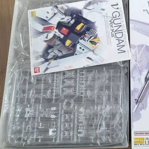 [BUNJANG] Bandai MG Nu Gundam Ver.Ka Mechanical Clear Expo Edition Model Kit / mg 뉴건담 버카(메/클)