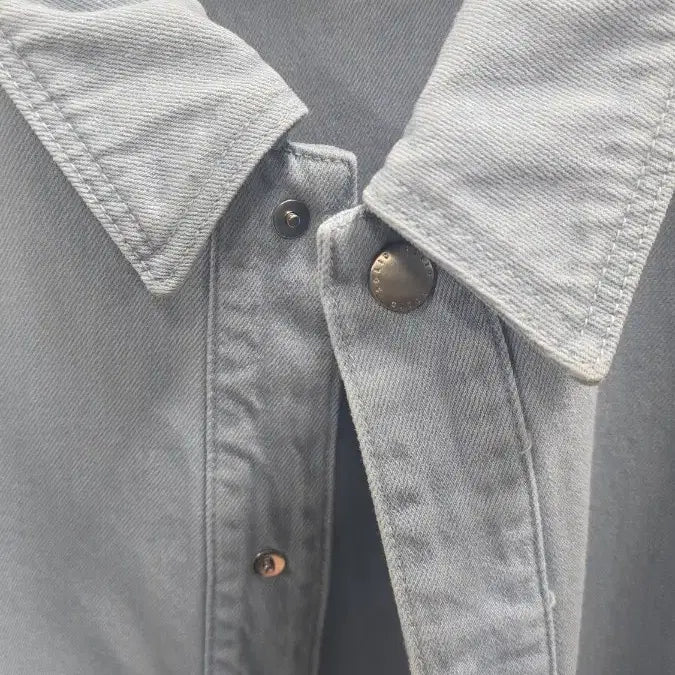 [BUNJANG] Solid Homme 24SS Blue Side Washed Denim Jacket / 솔리드옴므 24SS 블루사이드 워싱데님 재킷 48,50