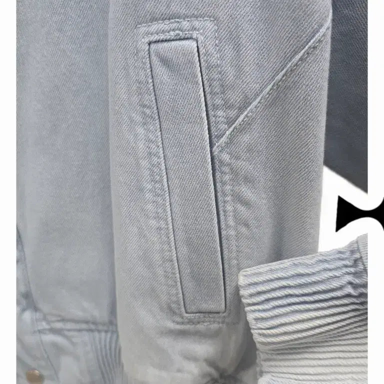 [BUNJANG] Solid Homme 24SS Blue Side Washed Denim Jacket / 솔리드옴므 24SS 블루사이드 워싱데님 재킷 48,50
