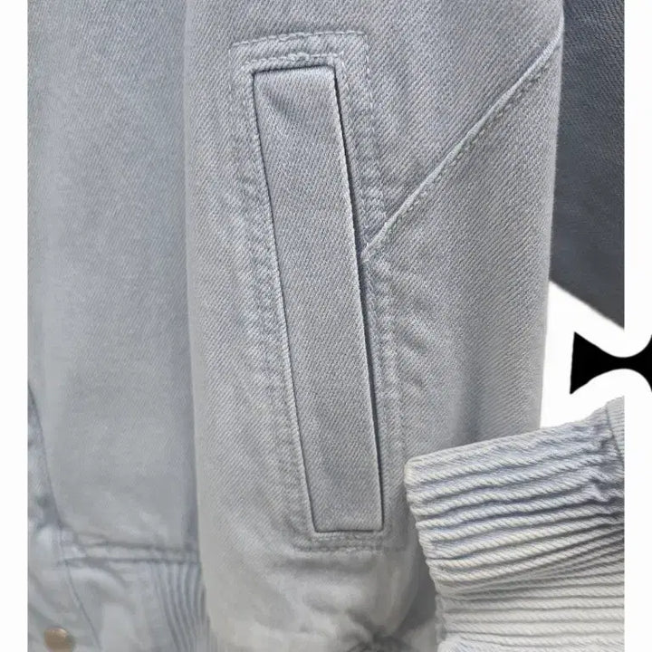 [BUNJANG] Solid Homme 24SS Blue Side Washed Denim Jacket / 솔리드옴므 24SS 블루사이드 워싱데님 재킷 48,50