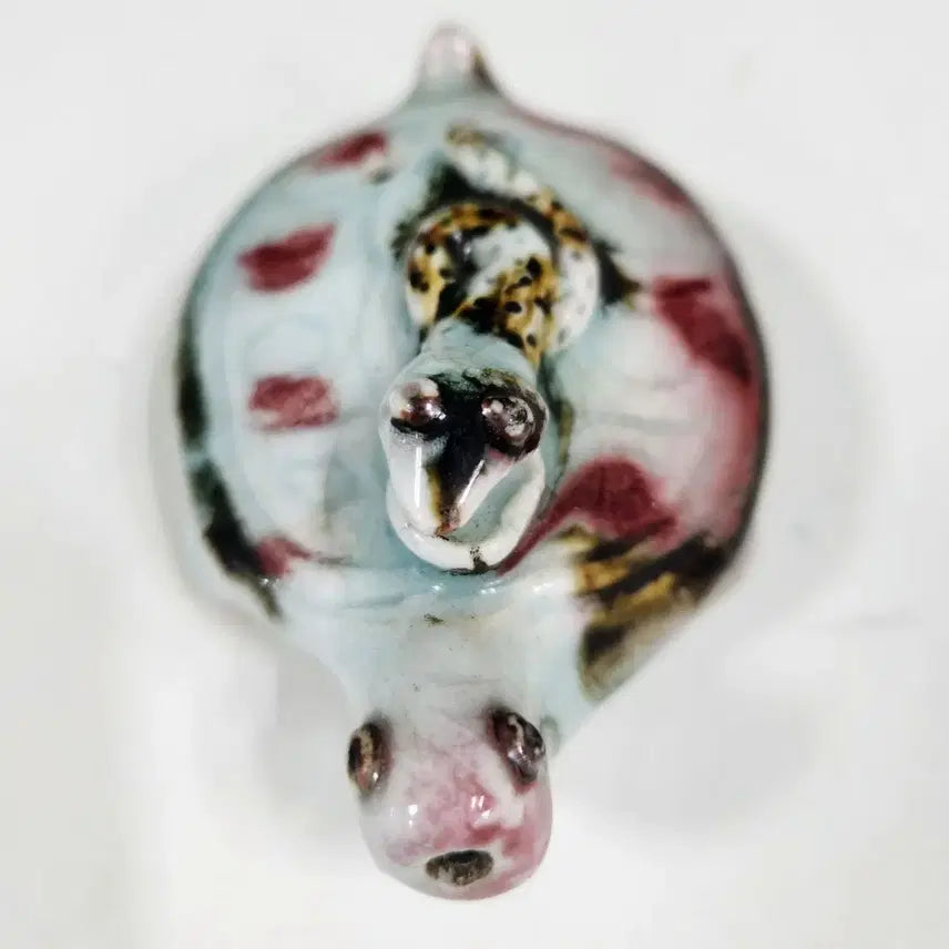 [BUNJANG] Chinese Porcelain Xuanwu Water Dropper / 중국도자기             원~명초 유리홍 현무 연적