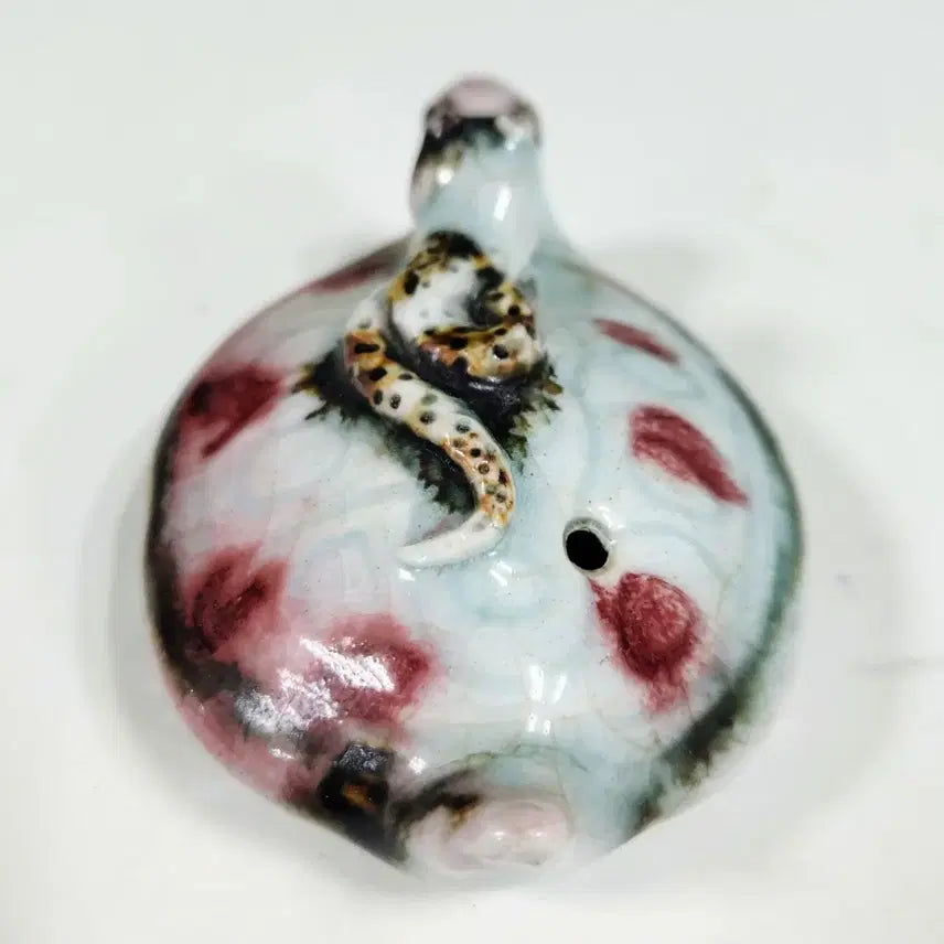 [BUNJANG] Chinese Porcelain Xuanwu Water Dropper / 중국도자기             원~명초 유리홍 현무 연적