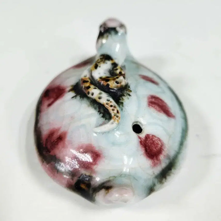 [BUNJANG] Chinese Porcelain Xuanwu Water Dropper / 중국도자기             원~명초 유리홍 현무 연적