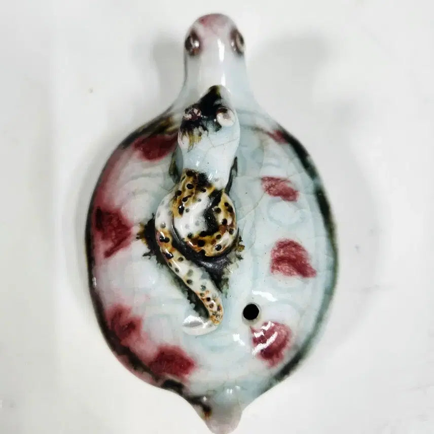 [BUNJANG] Chinese Porcelain Xuanwu Water Dropper / 중국도자기             원~명초 유리홍 현무 연적