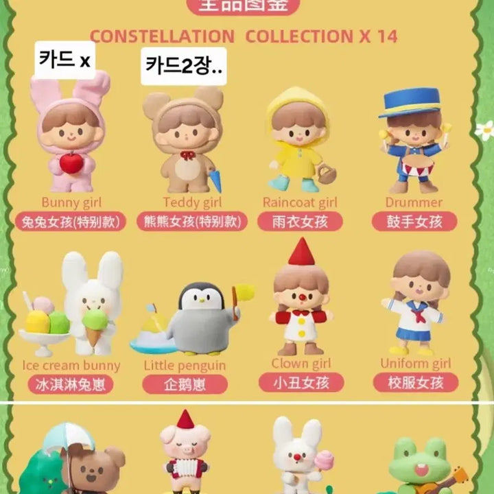 [BUNJANG] Molinta Apple Village Series Full Set / (개봉전시) 몰린타 - 애플빌리지 시리즈