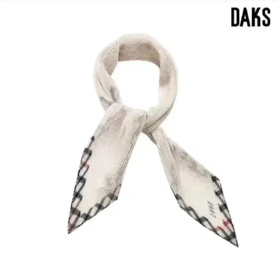 [SOLD OUT] 새상품)닥스 쁘띠 플리츠 스카프(아이보리)