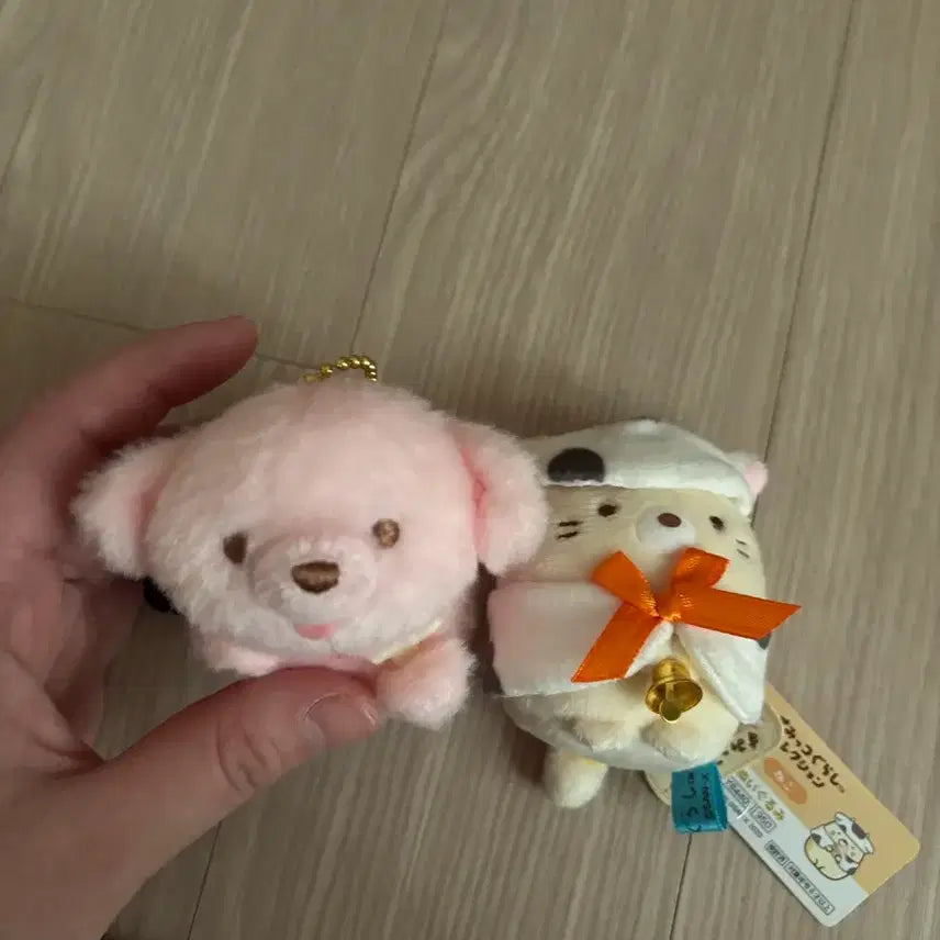 [BUNJANG] Sumikko Gurashi Plush Keychains (Set of 2) / 스밋코구라시 인형 키체인 2종 세트 인형