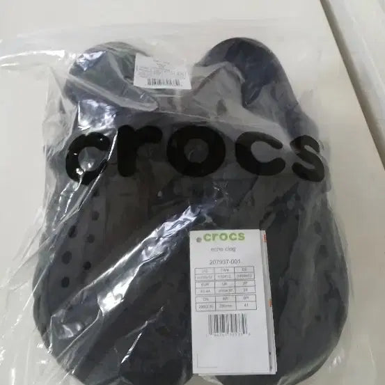[SOLD OUT] (택배포함) 새상품 크록스에코클로그M10W12  블랙280mm