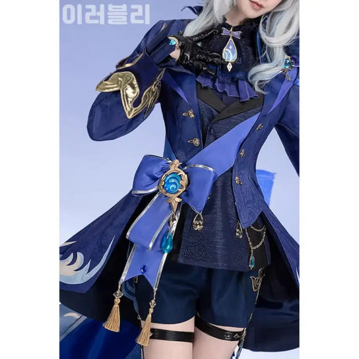 [BUNJANG] Yaong Shop Furina Cosplay Costume Set (Size S) / 우시아 푸리나 코스프레 야옹샵