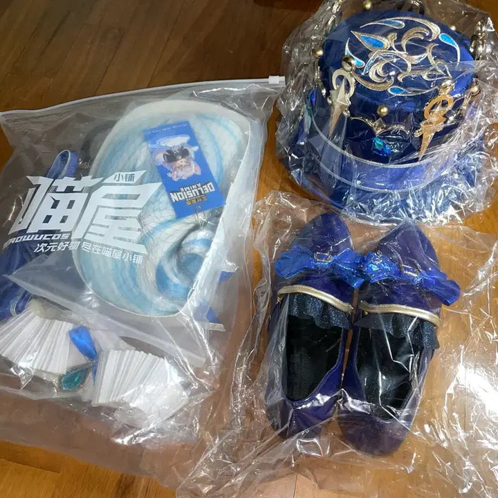 [BUNJANG] Yaong Shop Furina Cosplay Costume Set (Size S) / 우시아 푸리나 코스프레 야옹샵