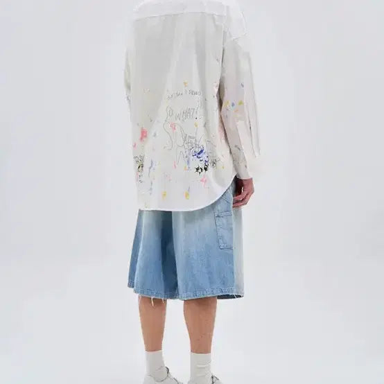 [BUNJANG] R13 Drawstring Neck Shirt White L / R13드로우넥셔츠 화이트 L