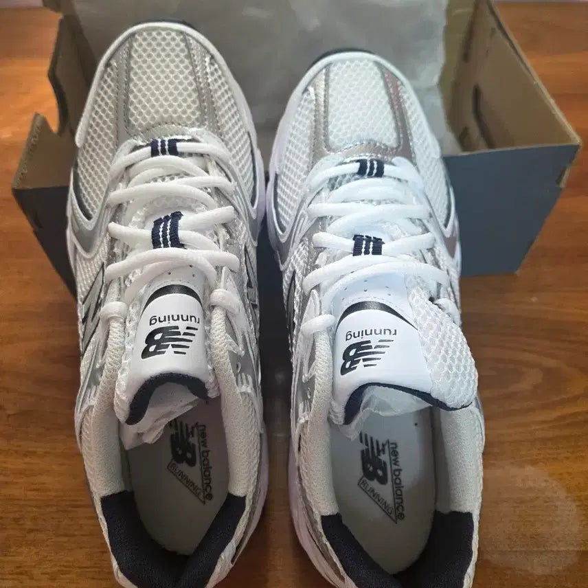 [BUNJANG] New Balance 530 White Silver Sneakers / 뉴발란스 530 화이트 실버 운동화