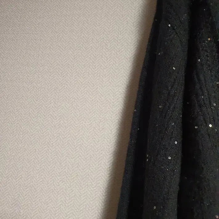 [SOLD OUT] 시스템 system 글리터 시퀸 브이넥 니트 탑 프리사이즈 정품