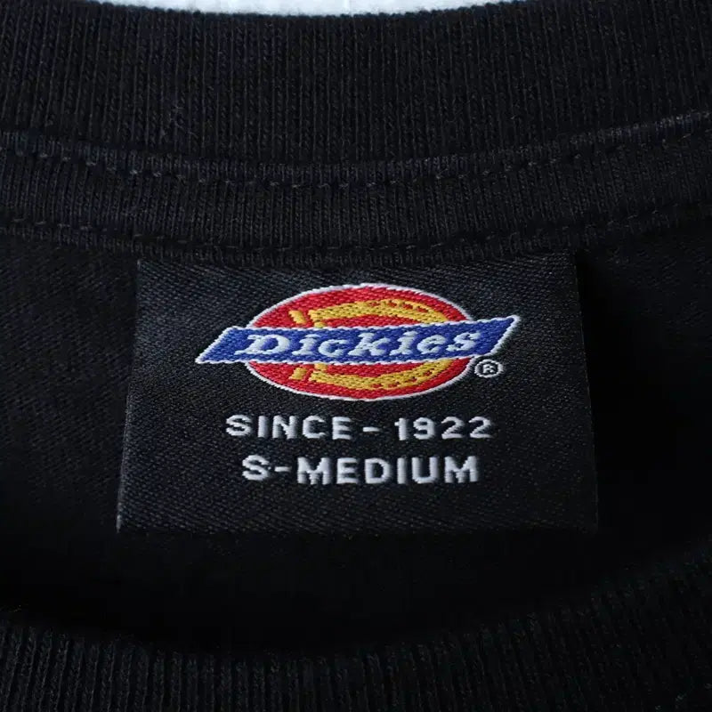 [BUNJANG] Dickies Lettering T-shirt / (S-M) 디키즈 반팔 티셔츠 레터링 블랙 올드스쿨-180ED