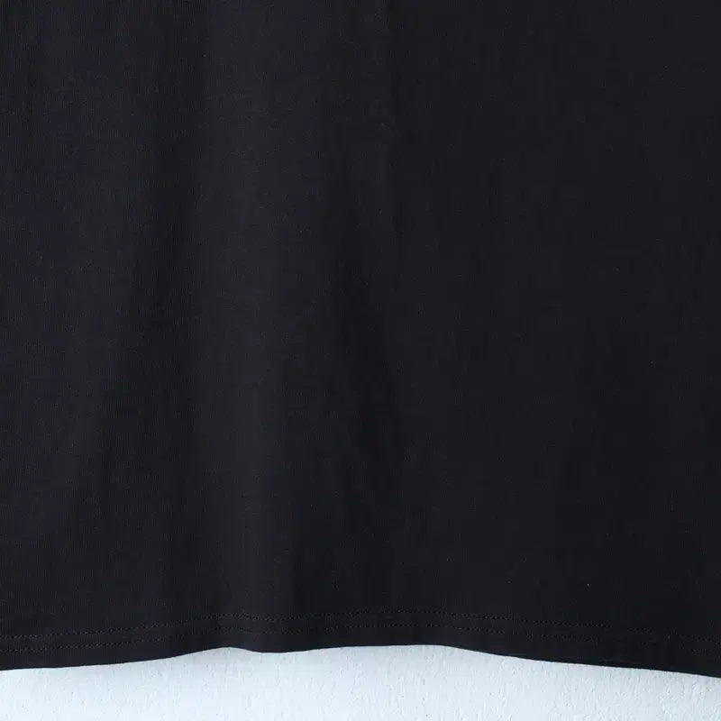 [BUNJANG] Champion Basic Black T-shirt / (S-M) 챔피온 반팔 티셔츠 블랙 무지 기본-180EF