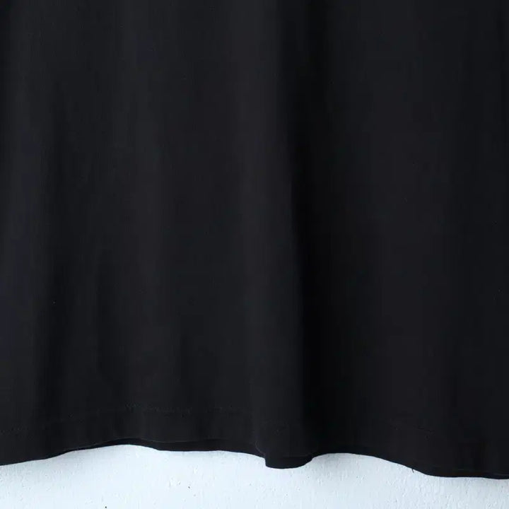 [BUNJANG] Nerdy Big Logo Black T-shirt / (M-L) 널디 반팔 티셔츠 빅로고 블랙 올드스쿨-180F1